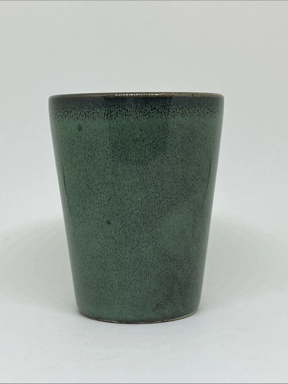 Kentucky Green Ceramic Shot Glass with Horse Motif